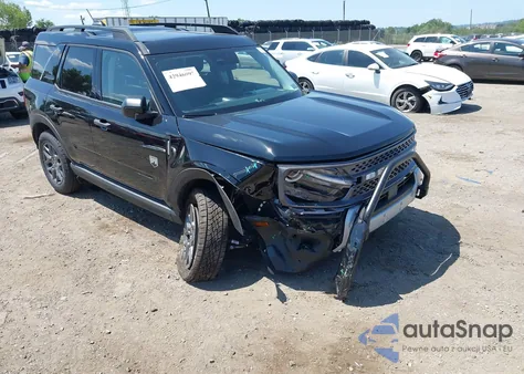 2025 Ford Bronco Sport Big Bend z USA, uszkodzony, nr VIN 3FMCR9BN9SRE54360